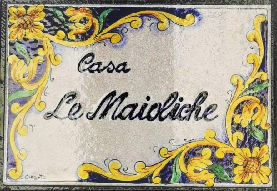 Апартаменты Casa Le Maioliche Джардини-Наксос Экстерьер фото